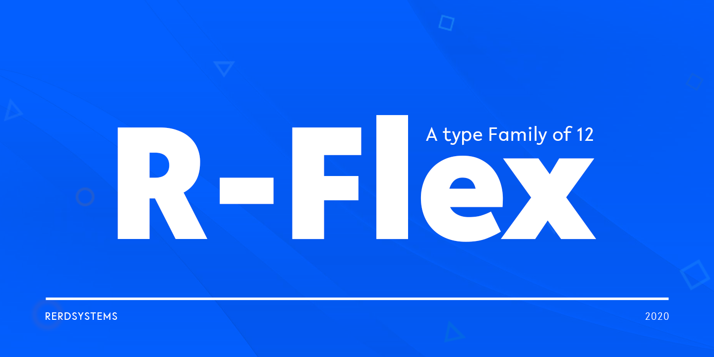 Шрифт R-Flex